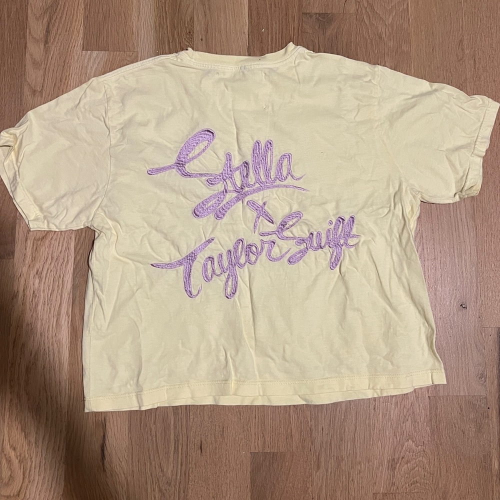 Taylor Swift x Stella McCartney Lover Collab Yellow T-Shirt size M